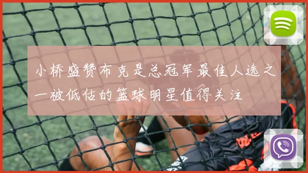 小桥盛赞布克是总冠军最佳人选之一被低估的篮球明星值得关注